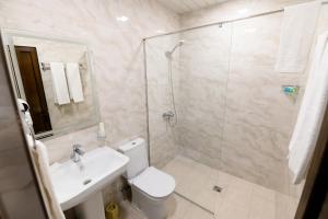 Vannituba majutusasutuses Palermo Hotel
