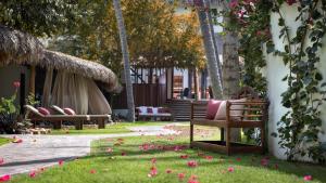 Zahrada ubytování Essenza Hotel