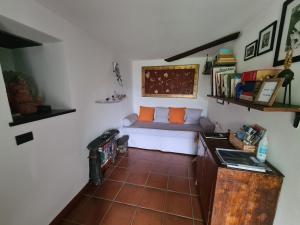 Posteľ alebo postele v izbe v ubytovaní Castrusso il Frantoio di Rapallo by PortofinoVacanze