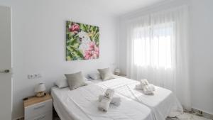 Posteľ alebo postele v izbe v ubytovaní Villa Isabel Vélez-Málaga by Ruralidays