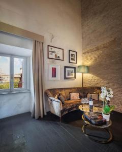 Posezení v ubytování DOM Hotel Roma - Preferred Hotels & Resorts