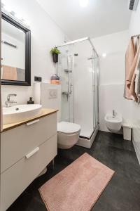 Kúpeľňa v ubytovaní Apartment Zest + 37 fotografií