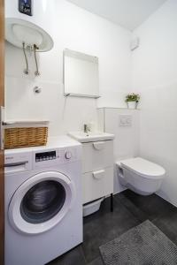 Kylpyhuone majoituspaikassa Apartment Zest