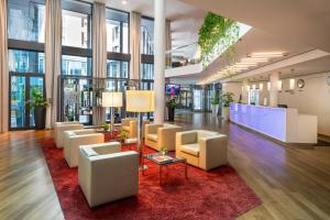 Posezení v ubytování INNSiDE by Meliá Dresden