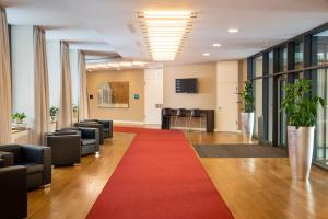 Posezení v ubytování INNSiDE by Meliá Dresden