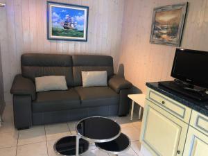 Posezení v ubytování Villa T2 Mezzanine 4 pers avec Parking à La Franqui - FR-1-81-370