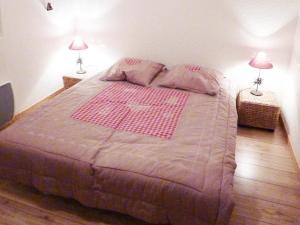 Krevet ili kreveti u jedinici u objektu Appartement Les Orres, 4 pièces, 8 personnes - FR-1-322-288