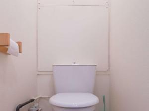ブリアンソンにあるAppartement Briançon, 2 pièces, 4 personnes - FR-1-330C-36のバスルーム(白いトイレ付)が備わります。