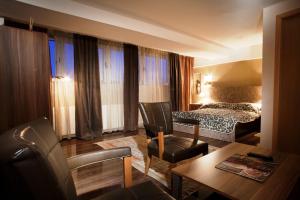Istumisnurk majutusasutuses B&B Stadion
