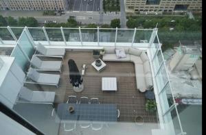 Planul etajului la Luxury and beautiful apartment with unique skyview