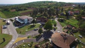 Paesaggio naturale nelle vicinanze del motel