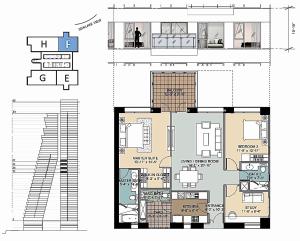 Půdorys ubytování Altair Colombo - View, Location, Ultra Luxury!
