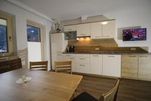 Eldhús eða eldhúskrókur á Apart Geisler