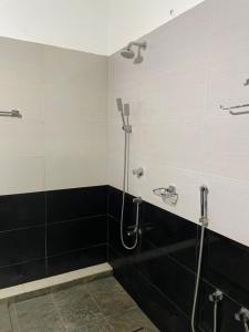 A bathroom at White Fortress