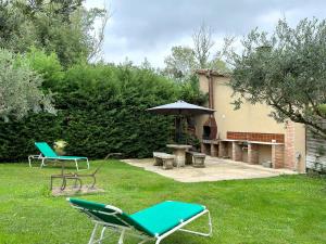 Zahrada ubytování Turisme Rural - Mas Vilà - Monells