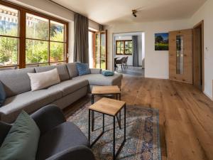 Χώρος καθιστικού στο Ferienwohnung Manger