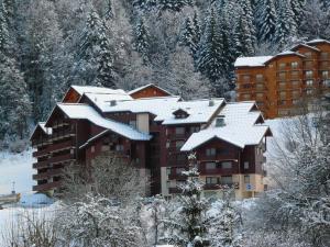 Duplex cosy avec balcon sud et garage à Saint-Jean-d'Aulps - FR-1-573-58 v zimě