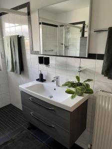 Koupelna v ubytování Ferienwohnung Dahoam
