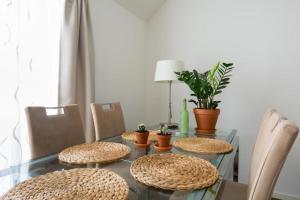 Posezení v ubytování Erkel Rooftop Suites