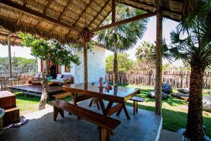 Zahrada ubytování Casa Mangue