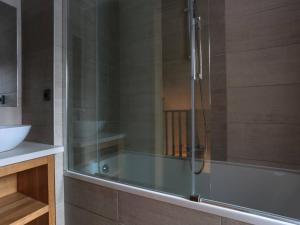 Koupelna v ubytování Superbe duplex rénové 3 ch, balcon, proche pistes, Val Thorens - FR-1-545-2