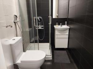 Koupelna v ubytování Apartamentos Rous - Solo adultos