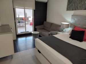 Posezení v ubytování Apartamentos Rous - Solo adultos