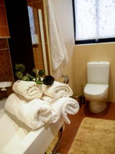 Baðherbergi á Modern and Homely Apartment in Marsaskala