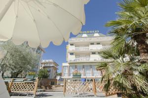 Balkón nebo terasa v ubytování Hotel Bisanzio