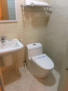 Koupelna v ubytování Milton Boutique Hotel