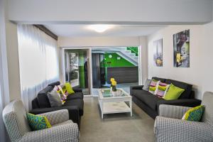 Posezení v ubytování Merab Napa Suites