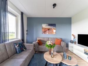 Posezení v ubytování Modern beach house with private sauna