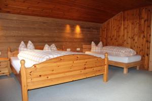 Posteľ alebo postele v izbe v ubytovaní Gostanova Appartements