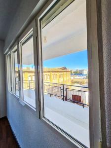A balcony or terrace at Lujoso piso en Plaza de Toros
