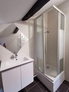 Kúpeľňa v ubytovaní Studio sous les toits proche Paris et Versailles