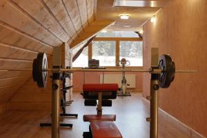 Fitnesscentret og/eller fitnessfaciliteterne på Pensjonat Orawski Dwór