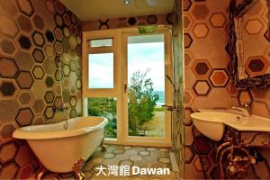Koupelna v ubytování Kenting Dawan Homestay