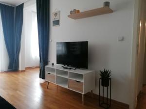 TV a/nebo společenská místnost v ubytování Apartment Belville, Suncokret 26