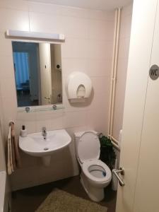 Koupelna v ubytování Apartment Belville, Suncokret 26