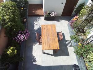 Vonkajšia záhrada v ubytovaní Maison à 300m plage a Valras Plage 2 chambres