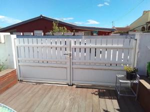 Balkón alebo terasa v ubytovaní Maison à 300m plage a Valras Plage 2 chambres