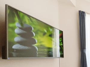 Televisyen dan/atau pusat hiburan di PINE TREE HOTEL