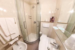 Koupelna v ubytování HOTEL SPORTING