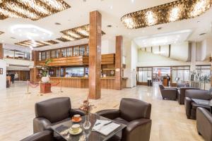 Χώρος καθιστικού στο Jerusalem Gate Hotel