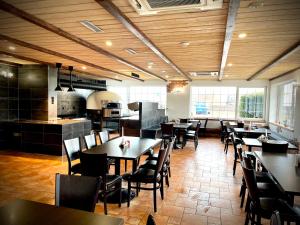 Kuchyň nebo kuchyňský kout v ubytování Hotel Stará Pošta