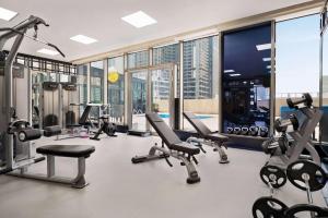 Wyndham Doha West Bay健身房和／或健身器材