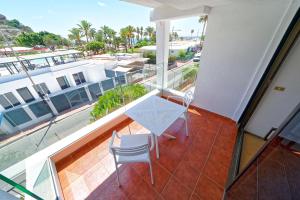Balkón alebo terasa v ubytovaní Apartamentos Río Piedras