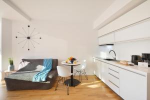 Kuchnia lub aneks kuchenny w obiekcie Seaside Ap 650 widok na morze, parking gratis