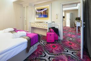 Łóżko lub łóżka w pokoju w obiekcie Hotel Royal Baltic 4* Luxury Boutique