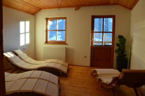 Posezení v ubytování Ferienhaus Bognerhof